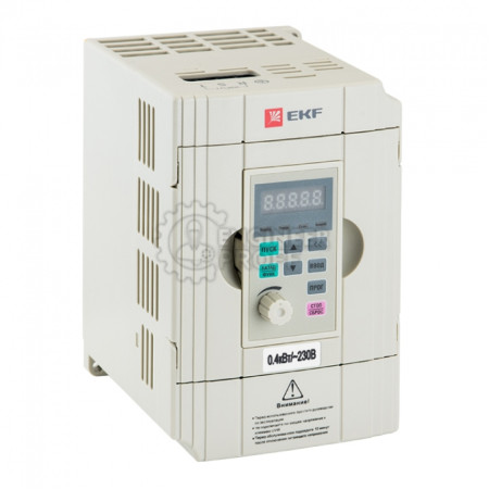 Преобразователь частоты 0,4/0,75 кВт 1х230В VECTOR-100 EKF PROxima