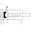 Стандартный пневмоцилиндр Festo DSBC-50-200-PPVA-N3