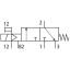 Распределитель с электроуправлением Festo VUVS-LT25-M32C-MZD-G14-F8-1B2