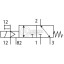 Распределитель с электроуправлением Festo VUVS-L25-M32C-MZD-G14-F8-1B2
