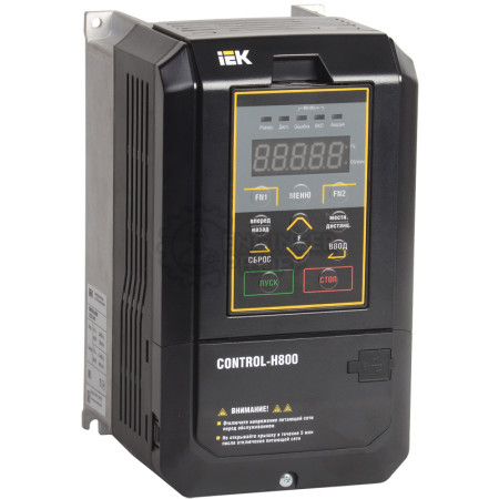 Преобразователь частоты CONTROL-H800 380В 3Ф 3,7-5,5 кВт 9 А IEK
