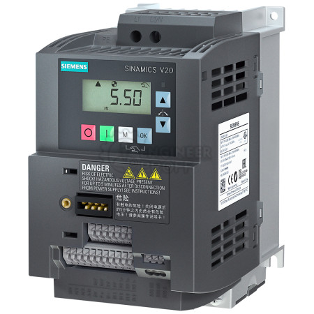 Преобразователь частоты Siemens SINAMICS V20 6SL3210-5BB21-5UV1 200-240 В 1,5 кВт
